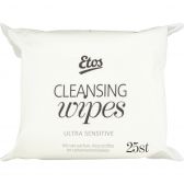 Etos Ultra sensitive cleansing wipes