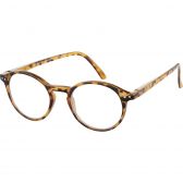 Etos Brown round reading glasses +3