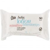 Etos Sensitive baby lotion wipes