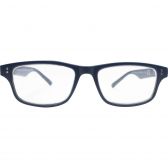Etos Matt clear grey demi reading glasses +1,0