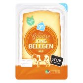 Albert Heijn Gouda young matured 48+ cheese piece small