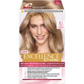 L'Oreal Excellence cream 8.1 light ash blond hair color