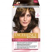 L'Oreal Excellence creme 4 middenbruin haarkleur