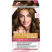 L'Oreal Excellence cream 4.3 medium gold brown hair color