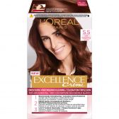 L'Oreal Excellence cream 5.5 licht mahony brown hair color