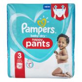 Pampers Baby dry pants size 3 carry pack