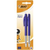 Bic M10 original blue ballpoints 2-pack