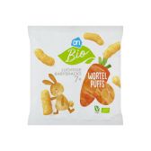 Albert Heijn Biologische luchtige babysnacks wortel puffs (vanaf 7 maanden)