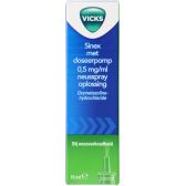 Vicks Sinex nose spray with dosing pump