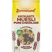 Zonnatura Krokante muesli met pure chocolade