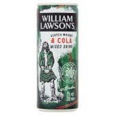 William Lawson's Whisky with cola