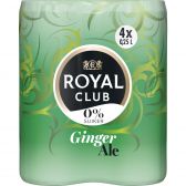 Royal Club Suikervrije gember ale 4-pack