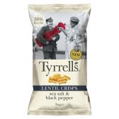 Tyrrells Lentil salt and pepper crisps