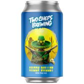 Two Chefs Brewing green bullet bier