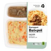 Albert Heijn Hollandse hutspot met hachee (voor uw eigen risico, geen restitutie mogelijk)