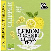 Clipper Biologische groene citroen thee XL