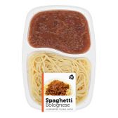 Albert Heijn Spaghetti bolognese groot (voor uw eigen risico, geen restitutie mogelijk)