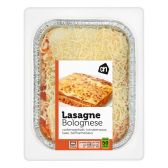 Albert Heijn Lasagne bolognese klein (voor uw eigen risico, geen restitutie mogelijk)