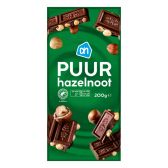 Albert Heijn Hazelnut dark chocolate tablet