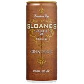 Sloane's Gin en tonic original