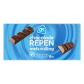 Albert Heijn Chocolade repen met melkvulling