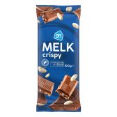 Albert Heijn Knapperige melkchocolade reep