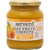 Servero Mango, apple and apricot fruit compote
