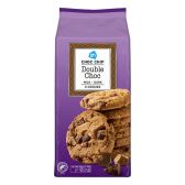 Albert Heijn Chocolade chip dubbele melk en pure chocolade koekjes