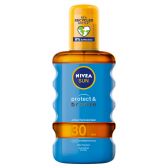 Nivea Protect and bronze oil sun spray SPF 30