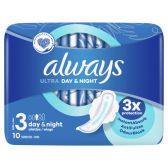 Always Ultra night sanitary pads small