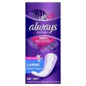 Always Dailies large fresh pantyliners