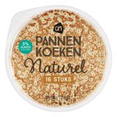 Albert Heijn Pannenkoeken naturel familieverpakking (voor uw eigen risico, geen restitutie mogelijk)