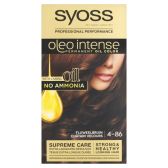 Syoss Oleo 4-86 chocolate brown intens hair color