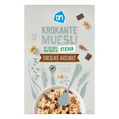 Albert Heijn Crispy cereals with chocolate and nuts stevia
