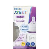 Avent Natural feeding bottle of glass