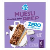 Albert Heijn Mueslireep met kokos en chocolade zero