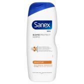 Sanex sensitive shower cream large