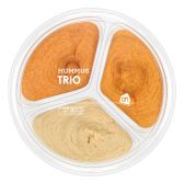 Albert Heijn Trio hummus (voor uw eigen risico, geen restitutie mogelijk)