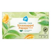 Albert Heijn Groene thee sinaasappel en papaya