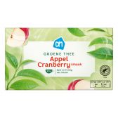 Albert Heijn Cranberry and apple green tea