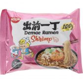 Nissin Damae ramen with shrimps