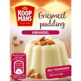 Koopmans Griesmeelpudding met amandel