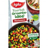 Iglo Mexican stir fry vegetable idea (only available within the EU)