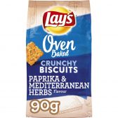 Lays Oven baked crunchy paprika biscuits