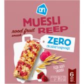 Albert Heijn Red fruit cereal bar zero