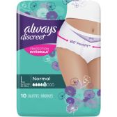 Always Discreet normal incontinence pants