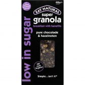 Eat Natural Super granola with dark chocolate and hazelnut