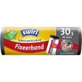 Swirl Trash bags with fixing tie 30 liter