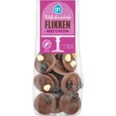 Albert Heijn Chocolade flikken met noot en rozijn