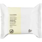 Etos Micellar oil facial cleansing wipes